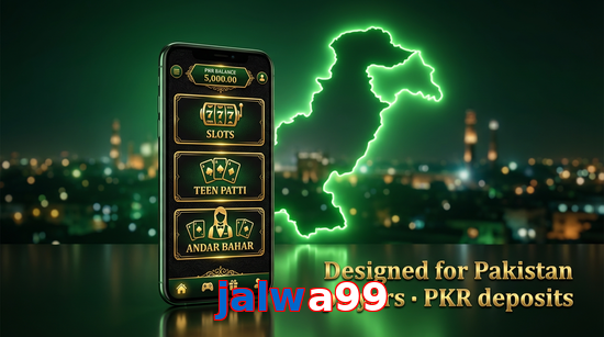 Main screen of Jalwa99 pk page for PK players